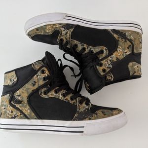 Supra Vaiders "Camo/Black/White" Men's Size 9